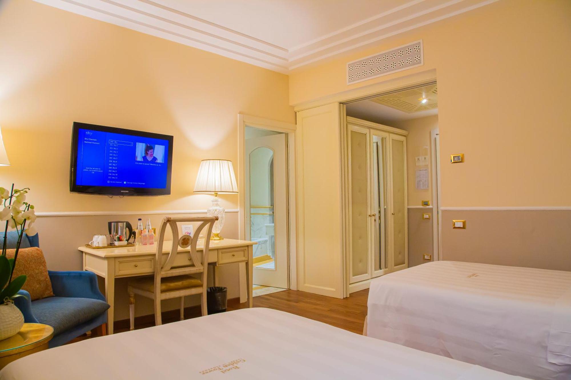 Golden Tower Hotel & Spa Florence Ngoại thất bức ảnh Deluxe Room